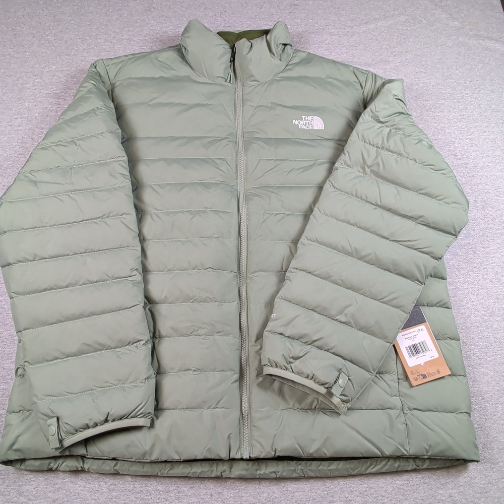 The North Face Minoqua Down Jacket Slate Moss 600-Fill Puffer NF0A55XGBQ1 XXL